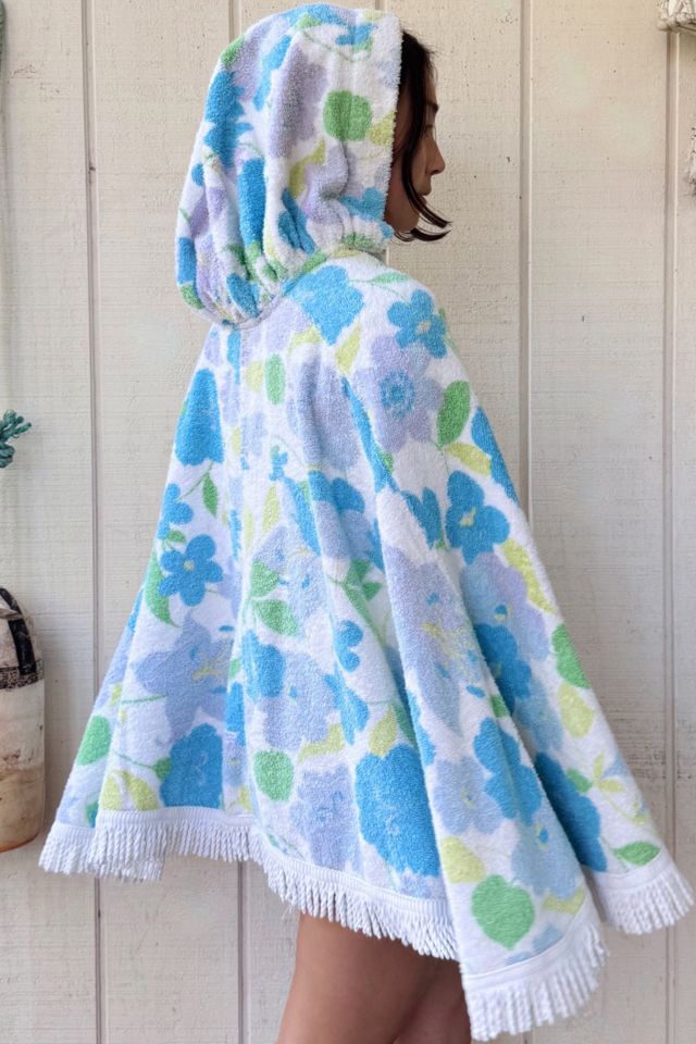 Vintage 1960s Towel Poncho Selected by Kikos Kloset #1