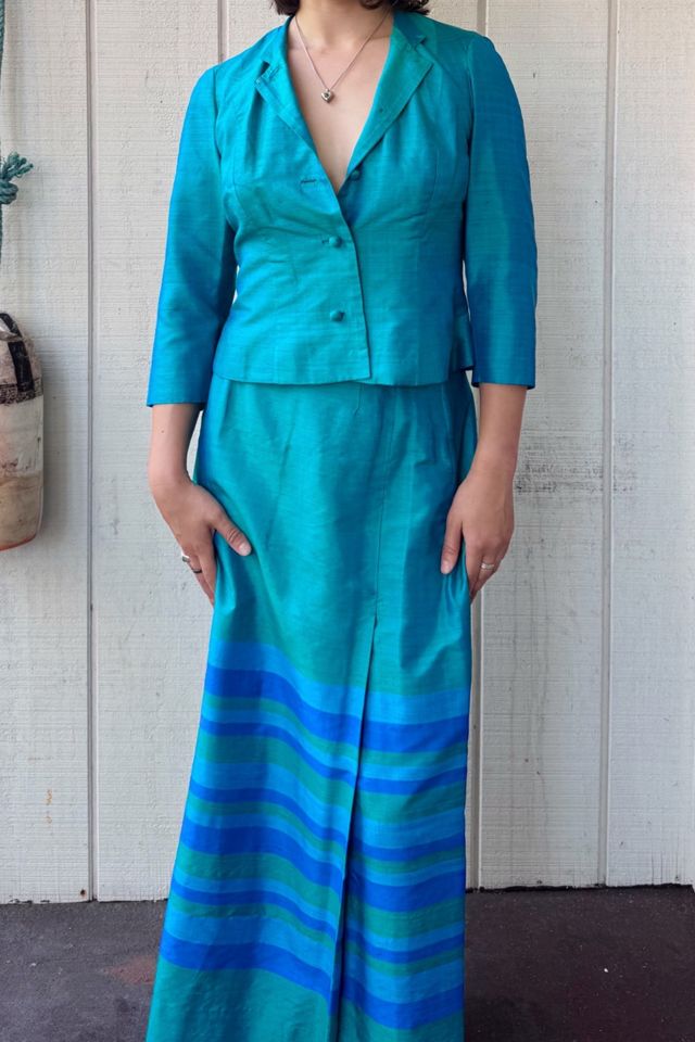 Vintage 1960s Silk Set Selected by Kikos Kloset #1