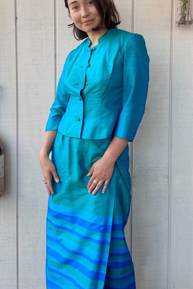 Vintage 1960s Silk Set Selected by Kikos Kloset #2