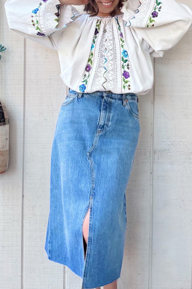 Gucci Denim Skirt Selected by Kikos Kloset #1