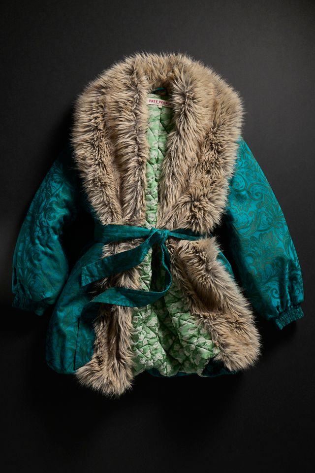 Andi Jacquard Puffer Jacket #2