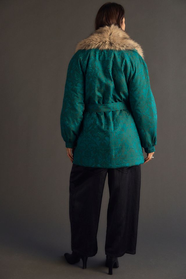 Andi Jacquard Puffer Jacket #4