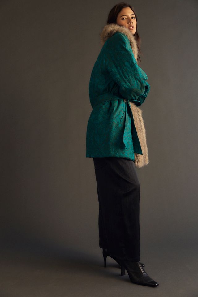 Andi Jacquard Puffer Jacket #5