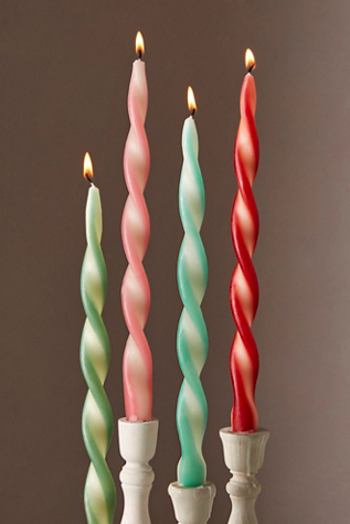 Stripe Twist Candle Set by Free People