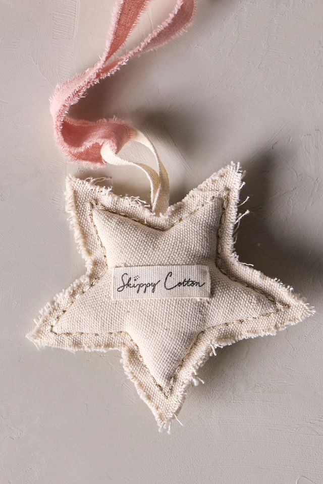 Skippy Cotton Confetti Star Ornament #2