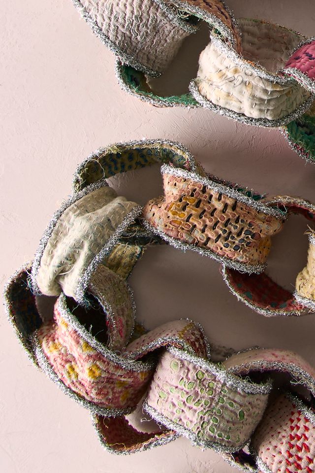 Skippy Cotton Fabric Chain Garland #1
