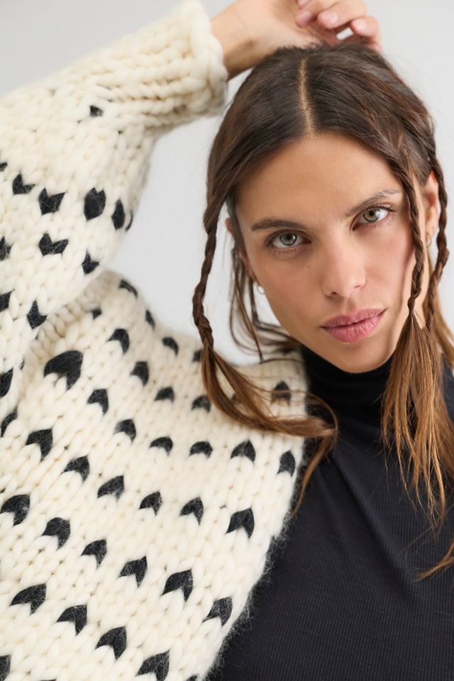 Hope Macaulay Dottie Chunky Knit Cardi #3