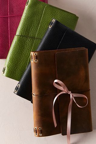 Journal en cuir A5
