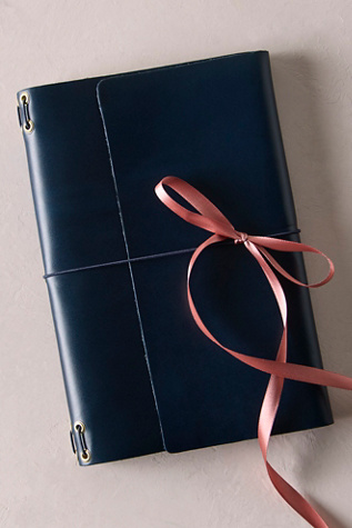 A5 Leather Journal by Free People