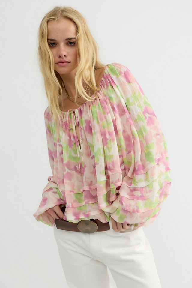 Eloise Printed Blouse #2