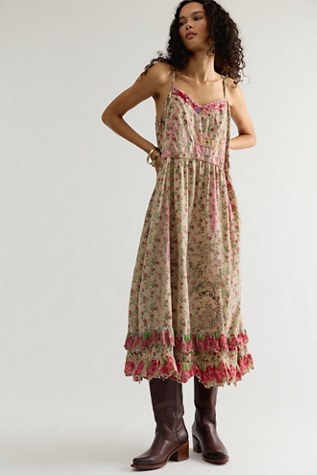 Magnolia Pearl Rosalia Slip Midi Dress