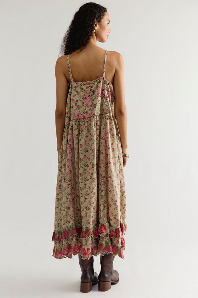 Magnolia Pearl Rosalia Slip Midi Dress #1