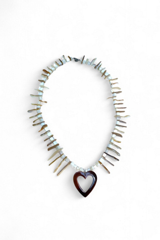 Vintage Mother of Pearl Necklace Selected by SharpLilTeeth