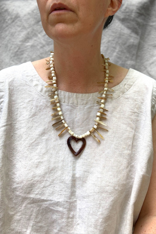 Женские колье SharpLilTeeth Vintage Mother of Pearl Selected, цвет: Разноцветный — фото 3