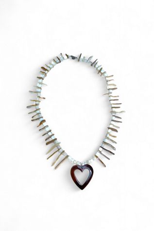 Vintage Mother of Pearl Necklace Selected by SharpLilTeeth