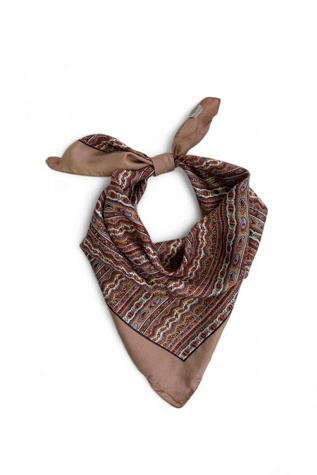 Vintage Liberty Paisley Print Silk Scarf Selected by SharpLilTeeth