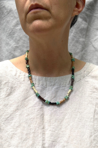 Женские колье SharpLilTeeth Vintage Handmade Turquoise Selected, цвет: Разноцветный — фото 2
