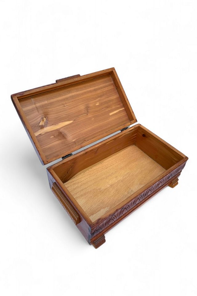 Vintage Mid-Century Equestrian Wooden Jewelry Box Selected by SharpLilTeeth #2
