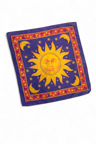 Vintage 1990s Sun Bandana Selected by SharpLilTeeth