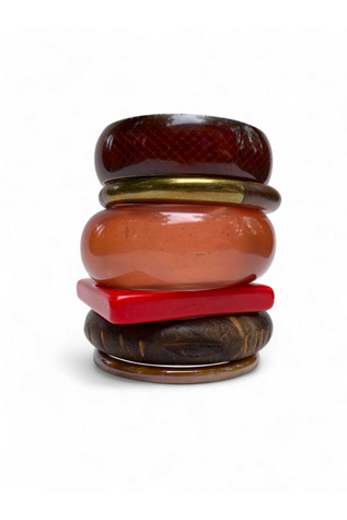 Vintage Bangle Stack Selected by SharpLilTeeth