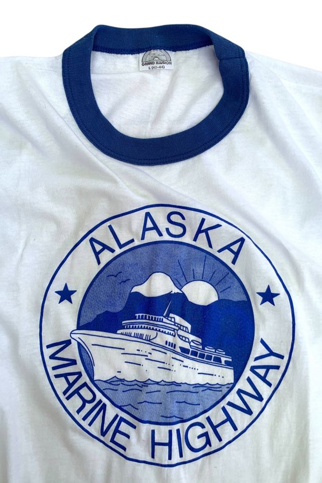 Vintage 1980s Alaska Ringer Single Stitch T-Shirt Selected by SharpLilTeeth #2