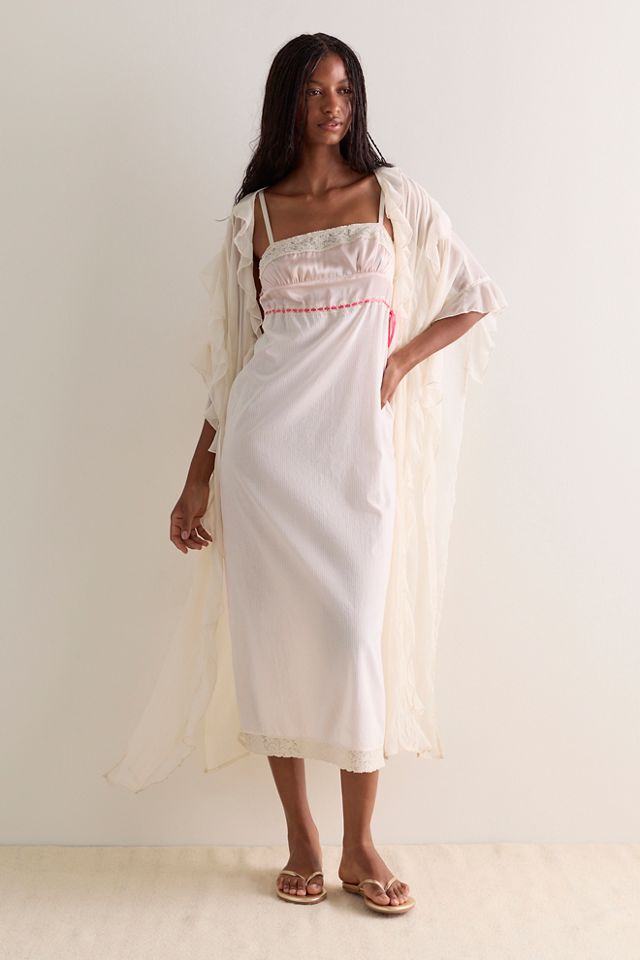Morning Light Midi Slip Dress #3