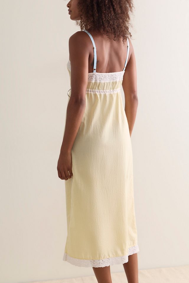 Morning Light Midi Slip Dress #1