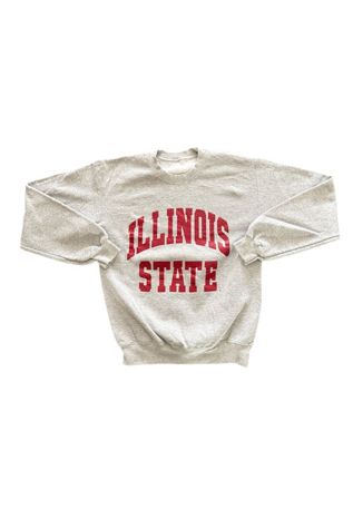 1990's Illinois State College Sweatshirt Selected By Villains Vintage