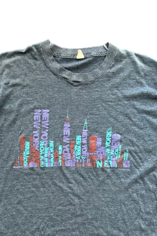 1980's New York City T-Shirt Selected By Villains Vintage #1