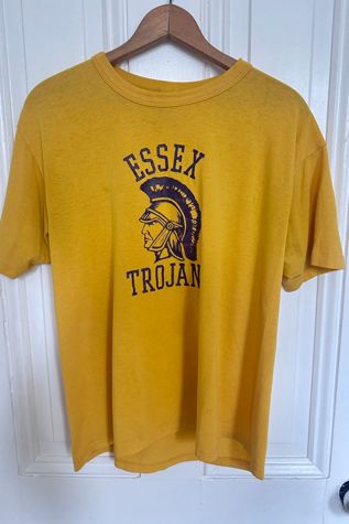 Vintage Tappahannock High School Essex Trojans T-shirt Selected by KA.TL.AK