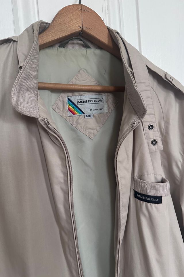 Vintage 80’s Members Only Iconic Racer Jacket Selected by KA.TL.AK #3