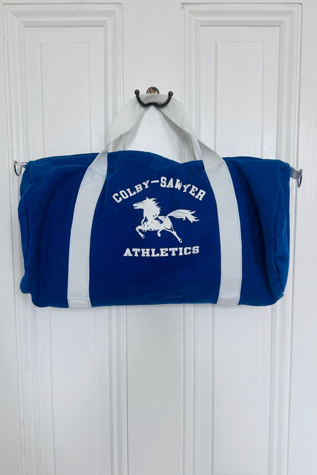 Colby-Sawyer Athletics Canvas Duffel Bag Selected by KA.TL.AK