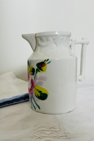 Vintage Victorian Hand Painted German Souvenir Jug Selected by KA.TL.AK