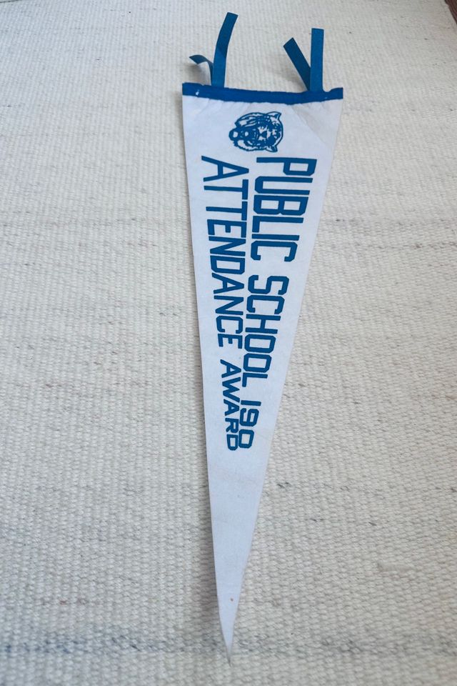 Vintage PS 190 Perfect Attendance Pennant Selected by KA.TL.AK #2