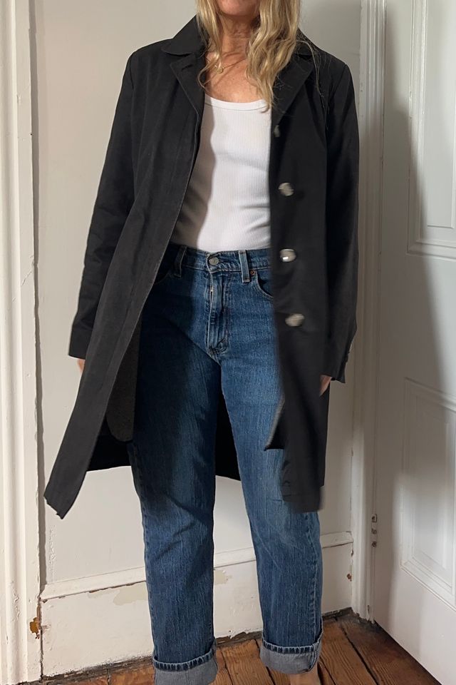 London Fog Overcoat with Chevron Zip Out Lining Selected by KA.TL.AK #1