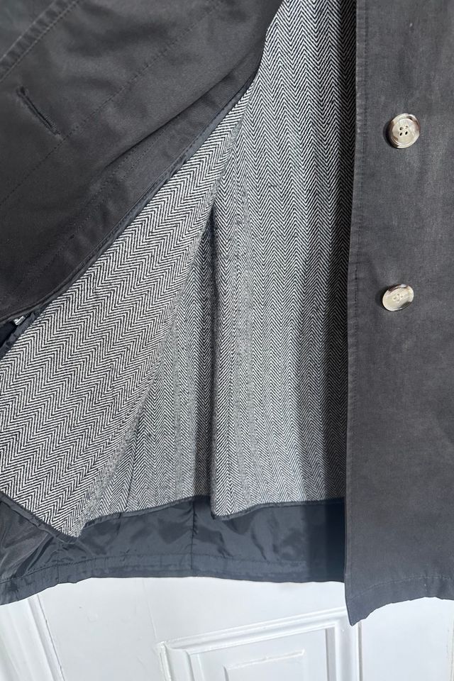 London Fog Overcoat with Chevron Zip Out Lining Selected by KA.TL.AK #2