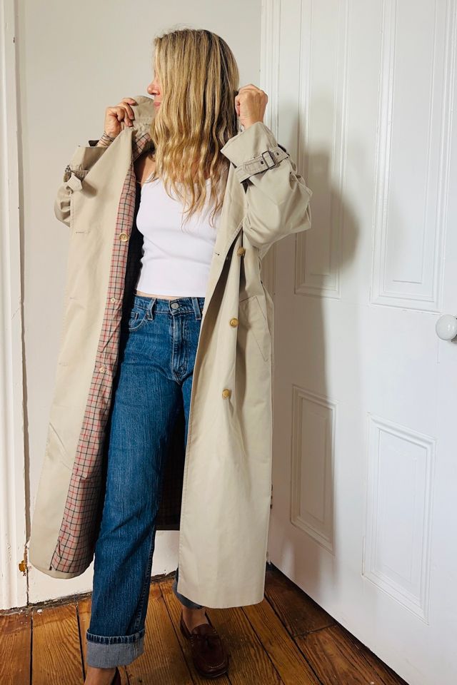 Vintage Dannimac Classic Trench Coat with Plaid Lining Selected by KA.TL.AK #1