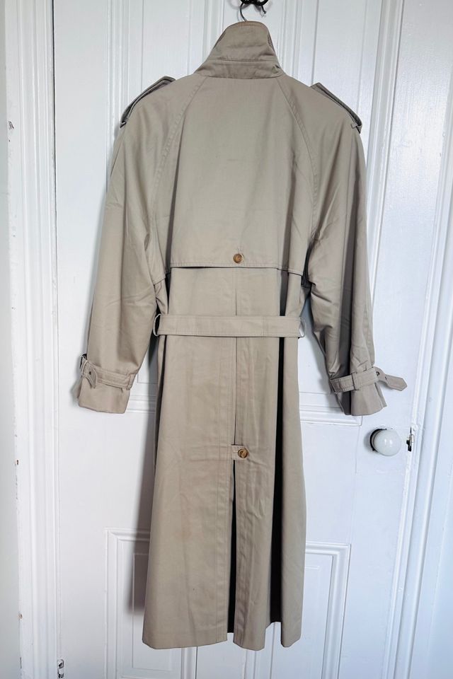 Vintage Dannimac Classic Trench Coat with Plaid Lining Selected by KA.TL.AK #3