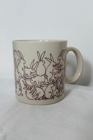 Vintage 1979 Taylor and Ng Ceramic Bunny Mug Selected by KA.TL.AK