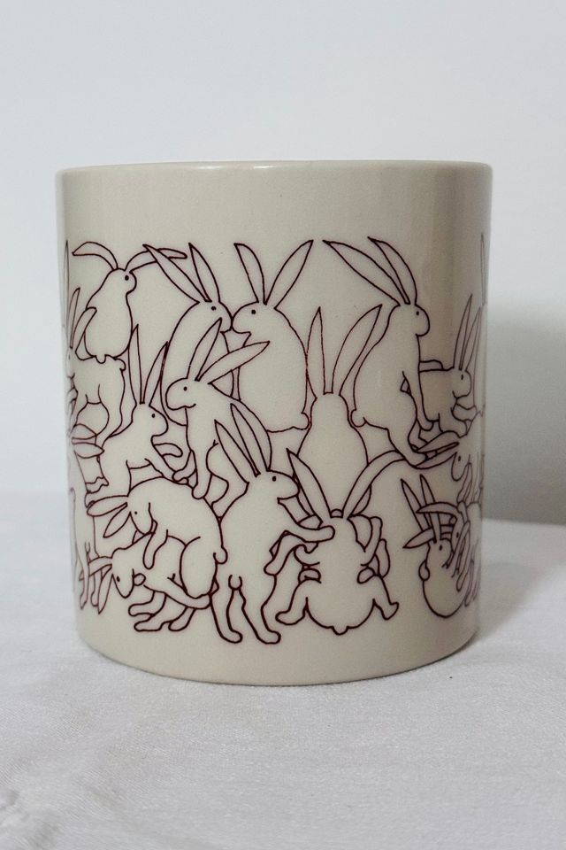 Vintage 1979 Taylor and Ng Ceramic Bunny Mug Selected by KA.TL.AK #1