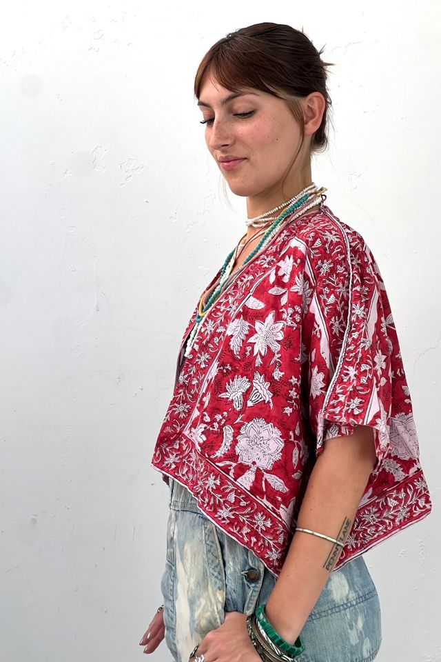 Anna Corinna Reworked Vintage Blockprint Jacket #1
