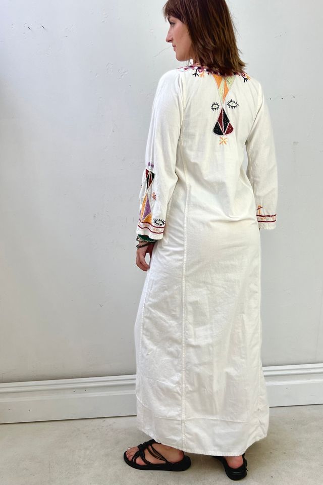 Vintage Siwa Embroidered Egyptian Maxi Dress Selected by Anna Corinna #2