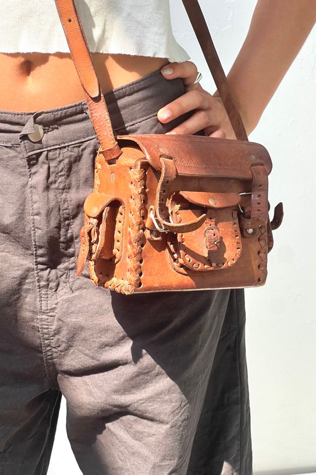 Vintage Leather Camera Bag Mini Selected by Anna Corinna #1