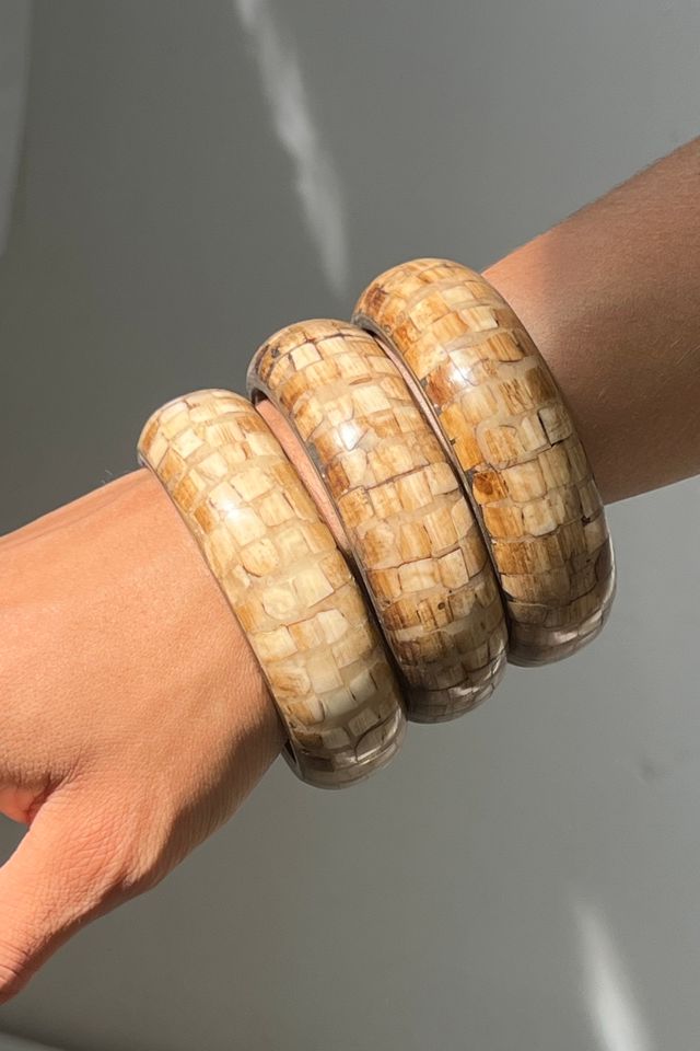 Vintage Brass Bracelet Stack Selected by Anna Corinna #1