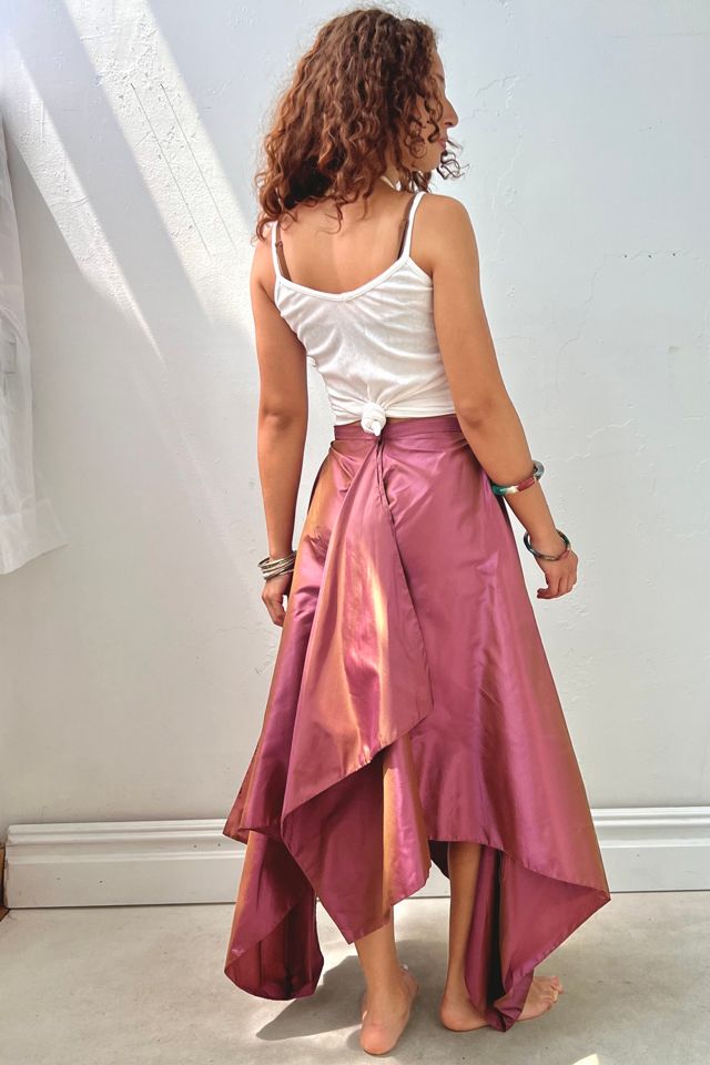 Vintage Silk Taffeta Skirt Selected by Anna Corinna #2