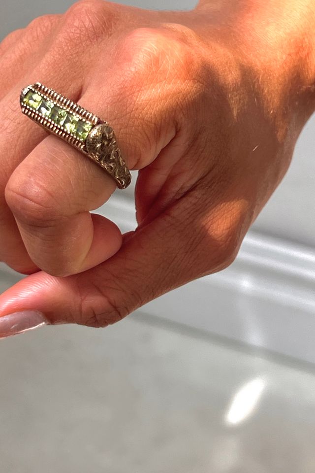 Vintage Gold Plated Spinner Ring Selected by Anna Corinna #1