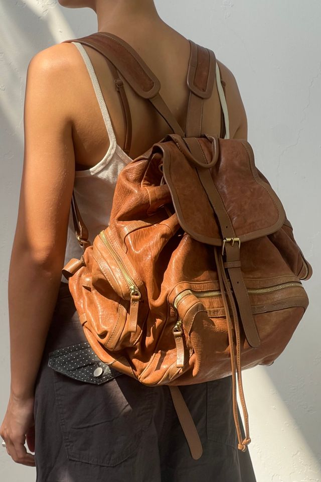 Vintage Pierre Hardy Leather Backpack Selected by Anna Corinna #1