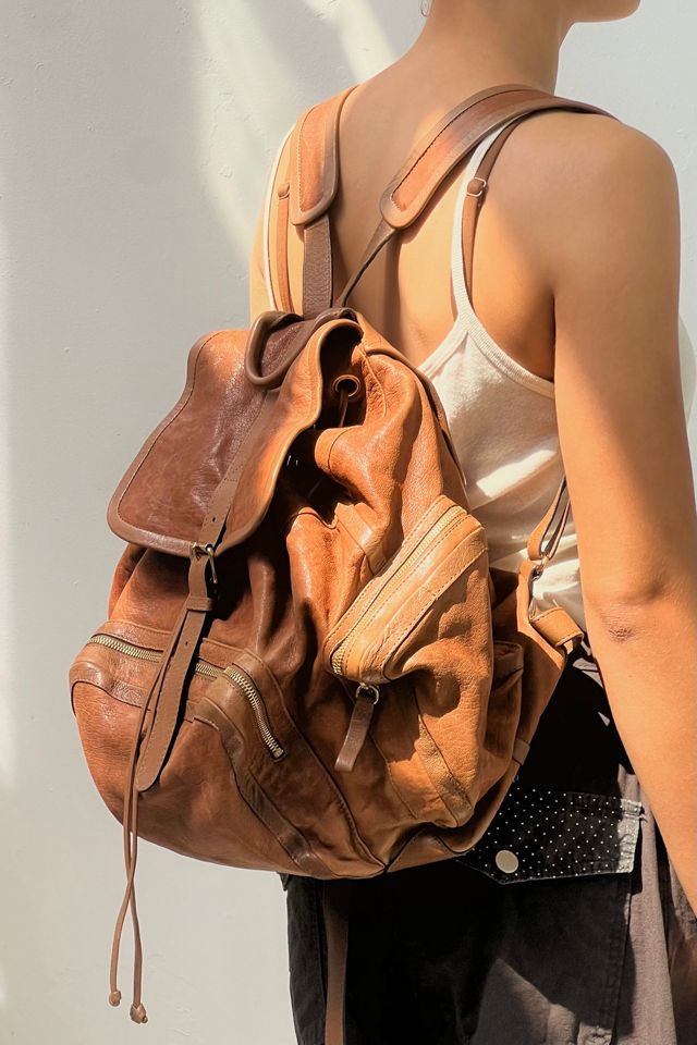 Vintage Pierre Hardy Leather Backpack Selected by Anna Corinna #2