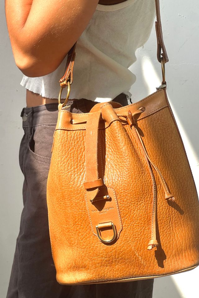 Vintage Reworked Courreges Leather Bucketbag Selected by Anna Corinna #1