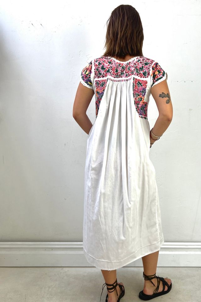 Vintage Mexican Embroidered Dress Selected by Anna Corinna #1
